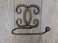 IRON Toilet Paper Holder Transitional Modern Contemporary Bathroom Hardware NEW