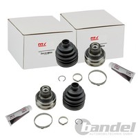 2X NTY Antriebswellengelenk Satz Vorne Beidseitig Passend FüR Audi A4 A5 Q5