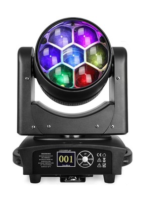 Betopper 7 * 40W Moving Head Dj Light with Spot Point Control,RGBW Beam/Wash/...