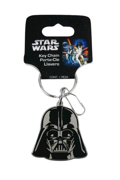 Star Wars Darth Vader Metal Key Chain Brand New   *Vintage* 2012 Look At Photos!