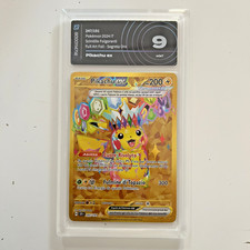 Pokemon Card Pikachu ex 179/131 Prismatic Evolutions ITA AiGrade 9