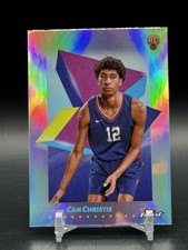 CAM CHRISTIE 2024-25 Topps Finest Sky Blue Refractor (RC) Los Angeles Clippers