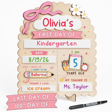 My First Day of School Sign, First and Last Day of School Board