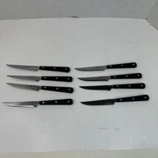 J A Henckels International Eversharp 35197-100 5 inch  Steak Knives Set Of 8
