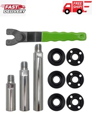 5/8"-11 Angle Grinder Extension Shaft Connecting Rod with Grinder Adjustable Spa