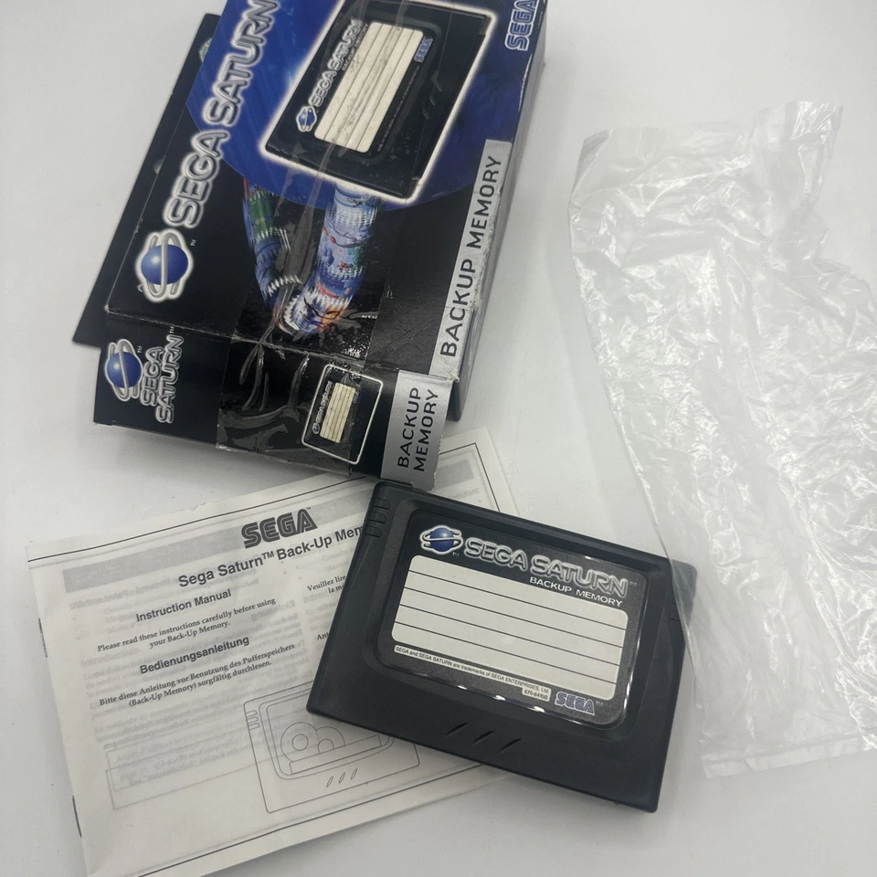 Sega Saturn Backup Memory Cartridge boxed - Image 4 of 4