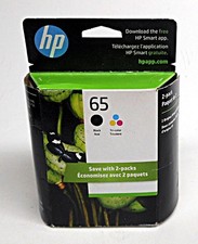 Genuine Sealed HP 65 Black, Tri-Color Combo Ink Cartridges T0A36AN Expire Jan 26