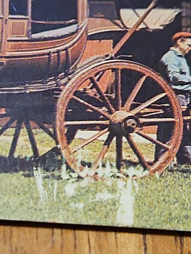 RARE OLD VINTAGE POSTCARD CRAWFORD HOUSE STAGECOACH NEW HAMPSHIRE - Picture 2 of 4