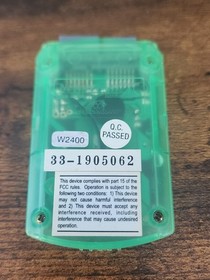 Sega Dreamcast Performance Memory Card P-20-316W Tested & Working 