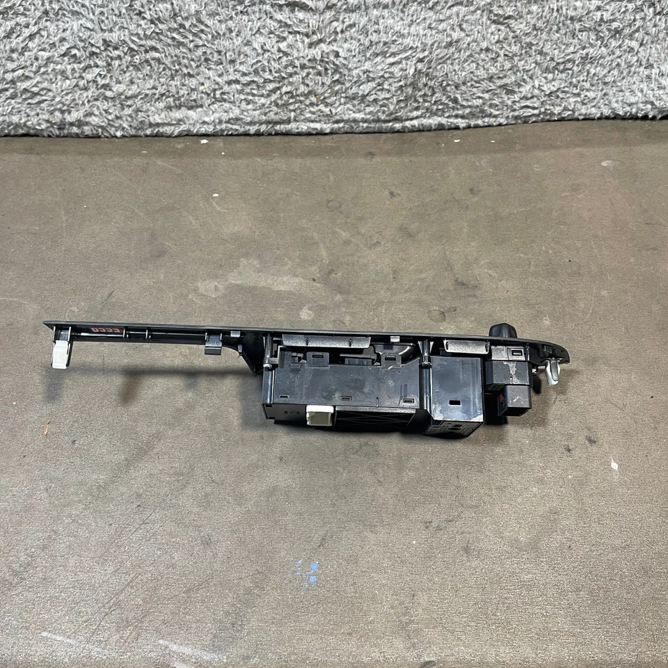 2003-2007 Honda Accord Acura TSX Driver Master interruptor de janela de energia moldura preta - Imagem 3 de 4