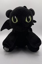 Build A Bear Dragons How To Train Your Dragon Black 14" Toothless w/ Wings