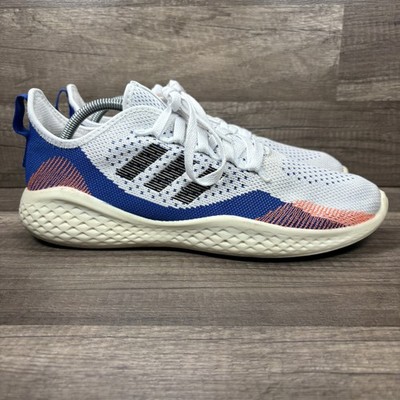 Adidas Fluidflow 2.0 Gray Blue Mens US Size 10.5 EUR 44.67 FY5959 Running Shoes