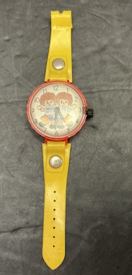Raggedy Ann Andy ラガディ アン アンディ　時計 Vintage Marx Toys Raggedy Ann and Andy Toy Wrist Watch 1975 - Runs