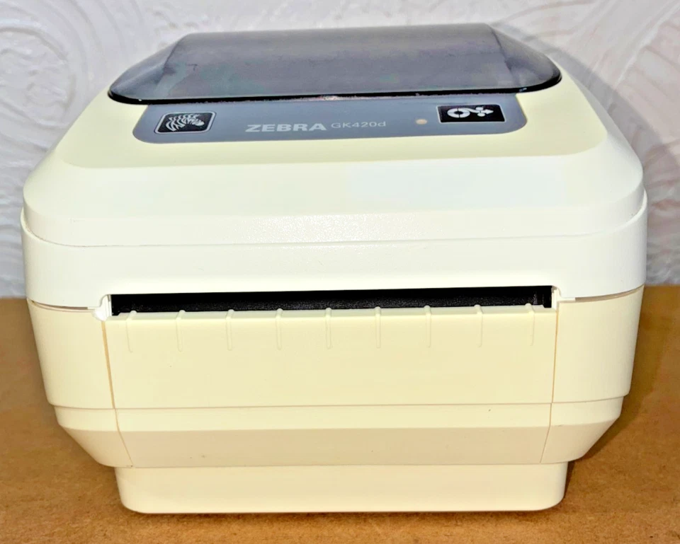 Zebra GK420d Label Printer, 203 dpi, USB/Ethernet, Direct Thermal (OFFERS OK) - Image 2 of 4