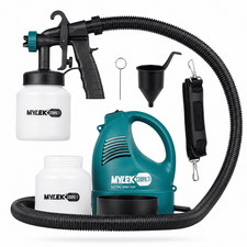 Electric Paint Sprayer Gun Handheld Walls Ceilings Indoor Outdoor Fence Decking