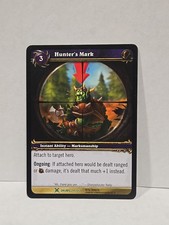 Hunter's Mark World Of Warcraft TCG Drums Of War Regular Uncommon