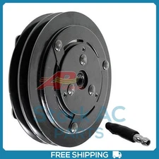 Compressor Clutch York 2 Groove, 7" Heavy Duty, 1 Wire Male Bullet Coil 12V