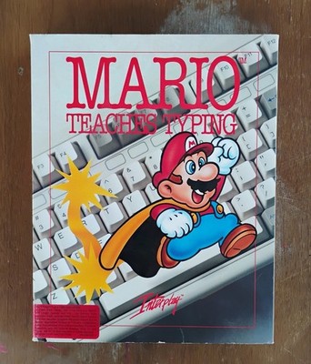 Mario Teaches Typing Interplay (PC, 1994) Used Collectable