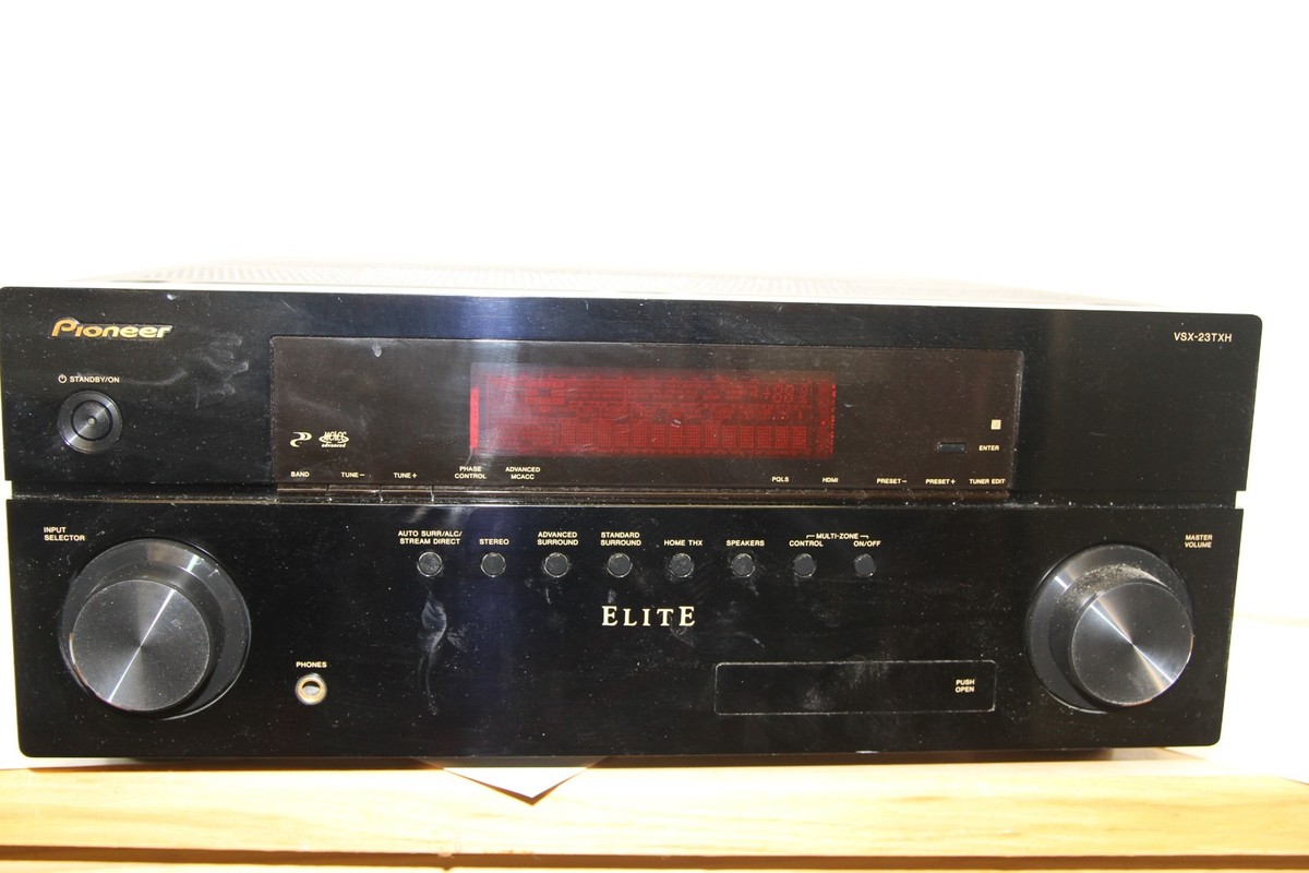 Pioneer Elite VSX 23TXH 7.1 Channel 770 Watt Receiver for sale