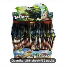 Italian Brain Rot Cards for kids Christmas New Sealed 