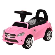 Kids Ride On Push Car Foot to Floor Sliding Toy for Toddler Horn Lights Storage