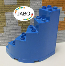 ( A 18 ) LEGO Duplo Wendeltreppe Treppe blau für Haus Bauernhof