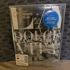 La Dolce Vita (Criterion Collection) Blu-ray 1960 *New & Sealed* Rare & OOP