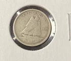 1939 Canada 10 Cents Dime 0.8000 Silver ASW 0.06 Oz Coin Free Shipping