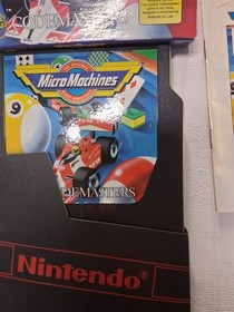 NES Game: Micro Machines [Boxed w/Manual]