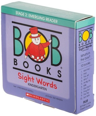 Bob Books - Sight Words Kindergarten Box Set of 10 Paperbacks | Decodable Ph...