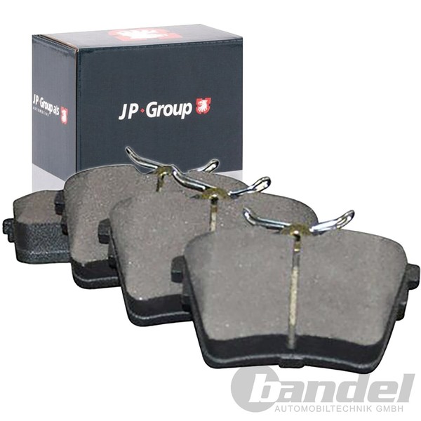 Jp Group BremsbelÄGe Satz Hinten Passend FüR CitroËN C5 Peugeot 407 607 | 416370-image