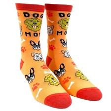 Women's Dog Mom Socks Funny Pet Puppy Animal Lover Mothers Day Graphic Footwear
