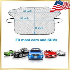 Car Windshield Snow Covercar Windshield Snow Ice Cover With 4 Layers Protection Car Windshield Snow Covercar Windshield Snow Ice Cover With 4 Layers Protection