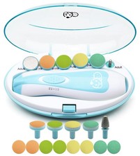 Upgraded 21 in 1 Baby Nail Trimmer with Labeled Case, 13 Extra Pads, Safe Bab...