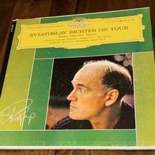 deutsche grammophon sviatoslav richter on tour chopin schumann scriabin lp