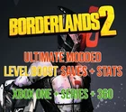 Borderlands 2 Perfect Modded Level Boost Saves All 6 + Stats XBOX ONE + X/S +360