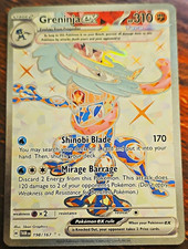 Pokemon TCG Greninja ex 198/167 SV06 Twilight Masquerade UR Full Art Holo Eng on eBay