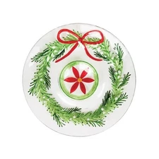 Gallerie II Chip and Dip Plate, Ornament Wreath (XPLA76996)