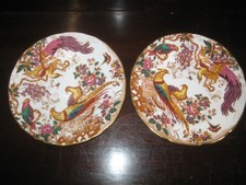 2 x 6 1/4" Royal Crown Derby 'Olde Avesbury' Side Plates 1st Quality
