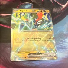 Pokémon Tapu Koko ex 051/159 Sv09: Journey Together Double Rare Holo EX