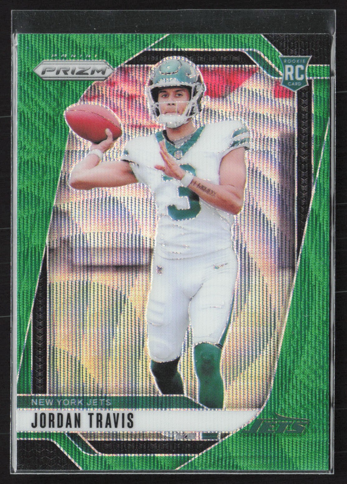 2024 Panini Prizm #359 Jordan Travis Green Wave
