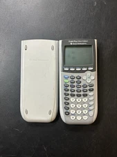 Texas Instruments TI-84 Plus Silver Edition Graphing Calculator~Works~w/Cover~