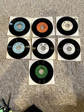 RARE VINTAGE PS OLT Company DUCK & GOOSE CALL INSTRUCTION 45 rpm RECORDS (7)