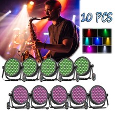 72x5W LED Par Light RGB Stage Bar Lighting DMX DJ Disco Party Show w/Remote