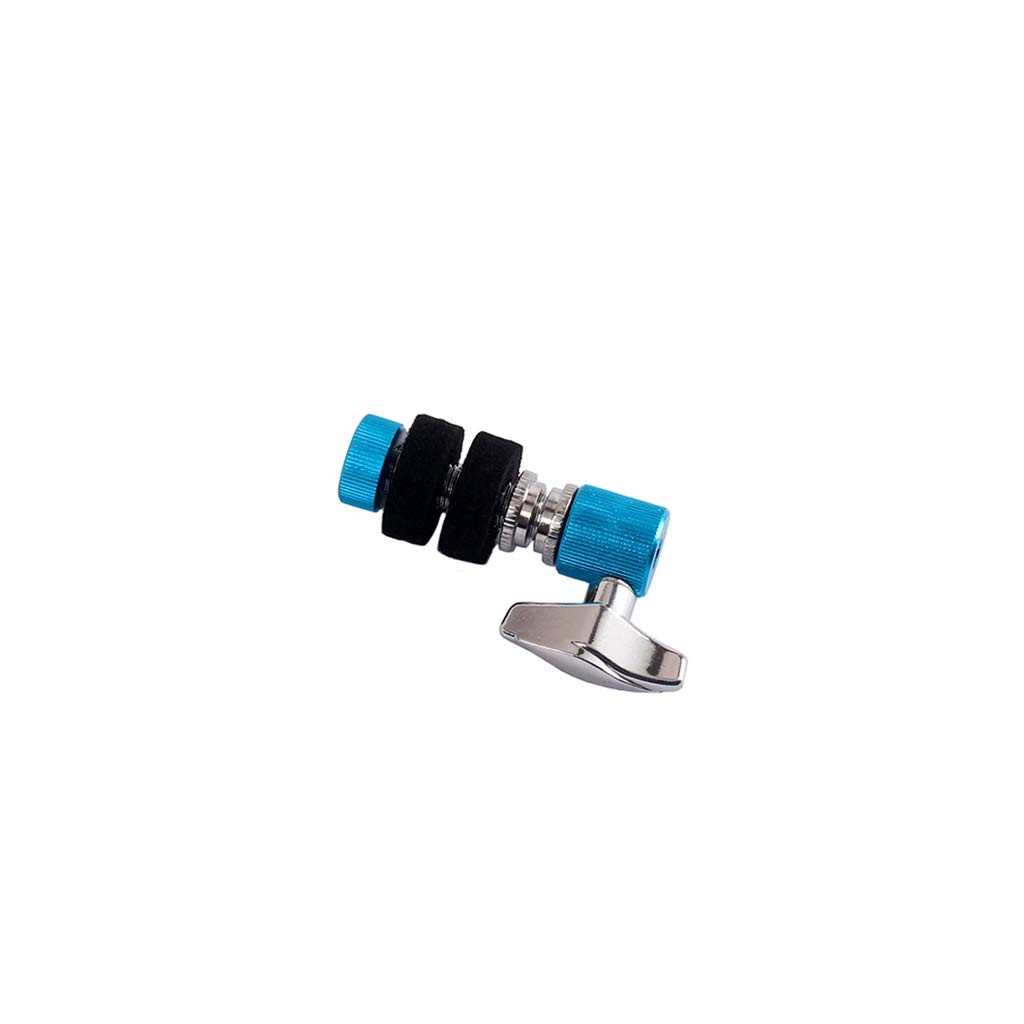 Embrayage de charleston bleu en alliage haute résistance pour batterie de jazz