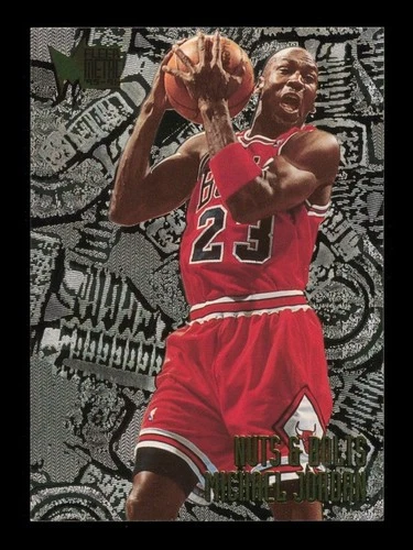 1995-96 Fleer Metal: #212 Michael Jordan Nuts & Bolts NM-MT OR BETTER