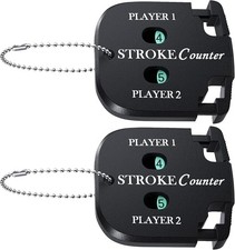 IRYNA Mini Sore Golf Shot Stroke Counter Clicker with Dial Resetting Tool for