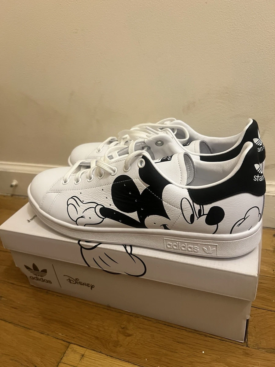 adidas Disney x Stan Smith Black & White Mickey Mouse for Sale