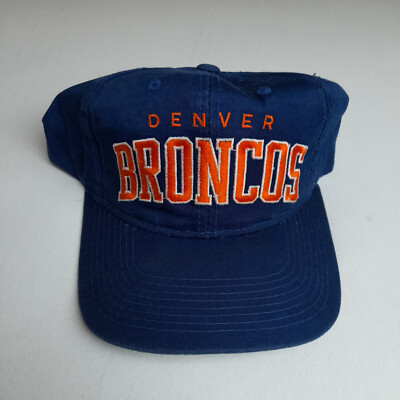 Vintage Starter Denver Broncos Arch Snapback Hat Cap NFL Bo Nix Rare 
