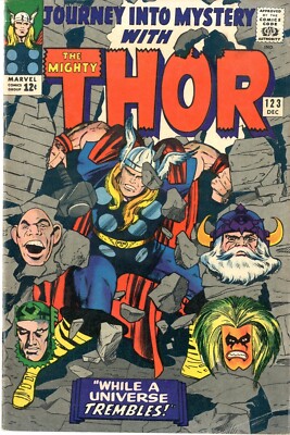 Journey Into Mystery  # 123    VERY GOOD FINE    Dec. 1965   Absorbing Man, Loki